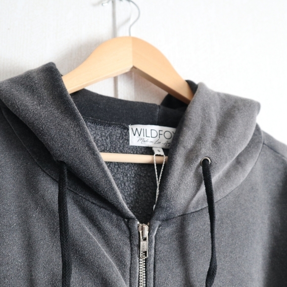 Nwt Wildfox Varsity Stripe Hoodie Jacket - Picture 3 of 11